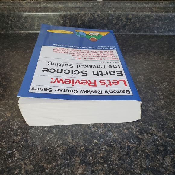 Barron's Let's Review: Earth Science Thr Physical Setting Book Unused Paperback - Picture 8 of 11